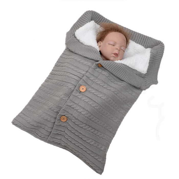 🍼🛌 Couverture pour Bébé - Couette Tricotée au Crochet pour Nouveau-né