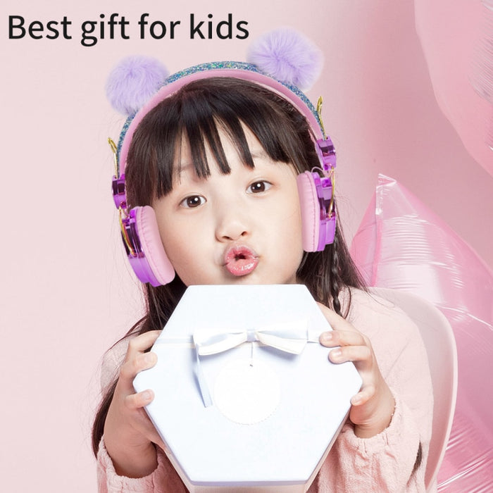 🎧🐱 Casque Antibruit Enfant Oreille de Chat avec Microphone - Confortable, Adorable et Idéal pour les Filles, Cadeaux Parfaits