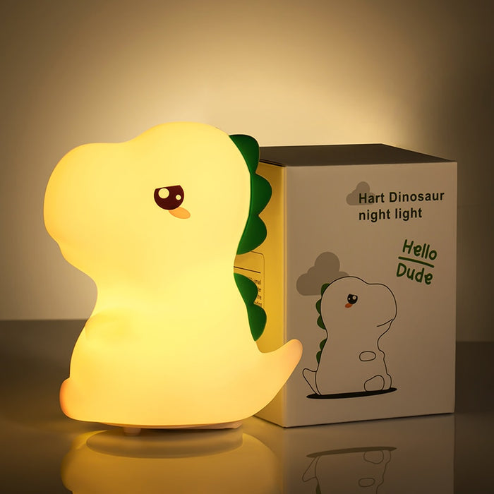Veilleuse Dinosaure Mignonne LED USB : Ajoutez une touche d'adorable à votre espace