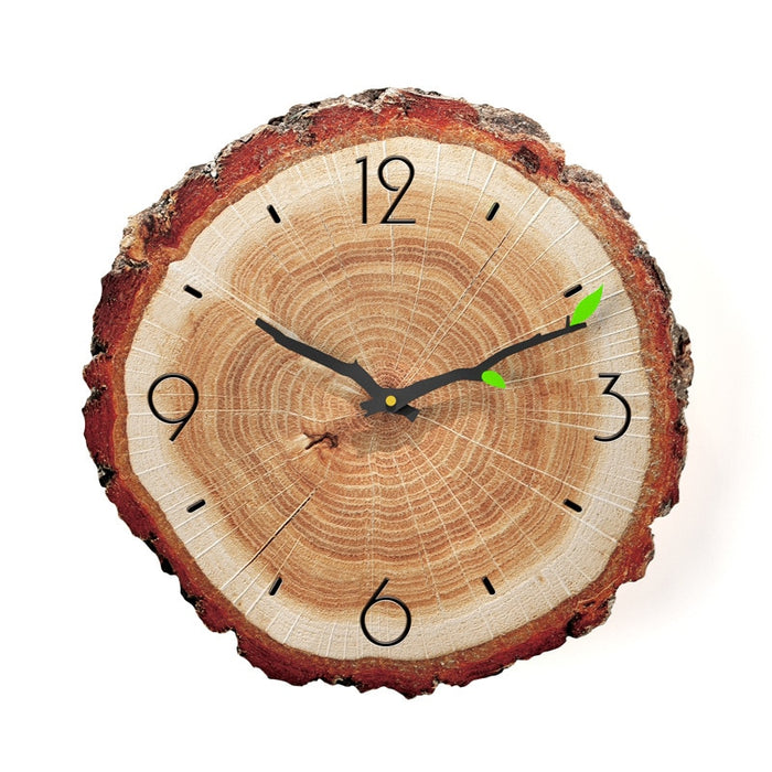 Horloge Murale Vintage Bois Rustique | Ajoutez une Touche de Charme Rétro à Votre Décoration !