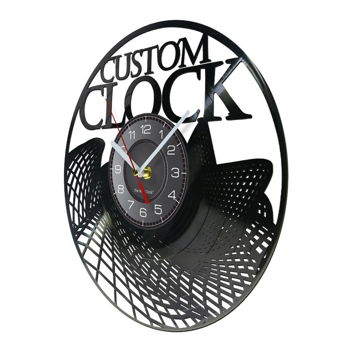 Horloge Murale Vintage Lumineuse 30x30 CM | Ajoutez une Touche de Charme Rétro à votre Décoration !