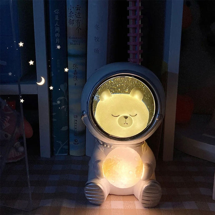 Veilleuse Chat Astronaute LED USB | Une Ambiance Spatiale et Mignonne de 8x13 cm dans la Chambre de votre Enfant !