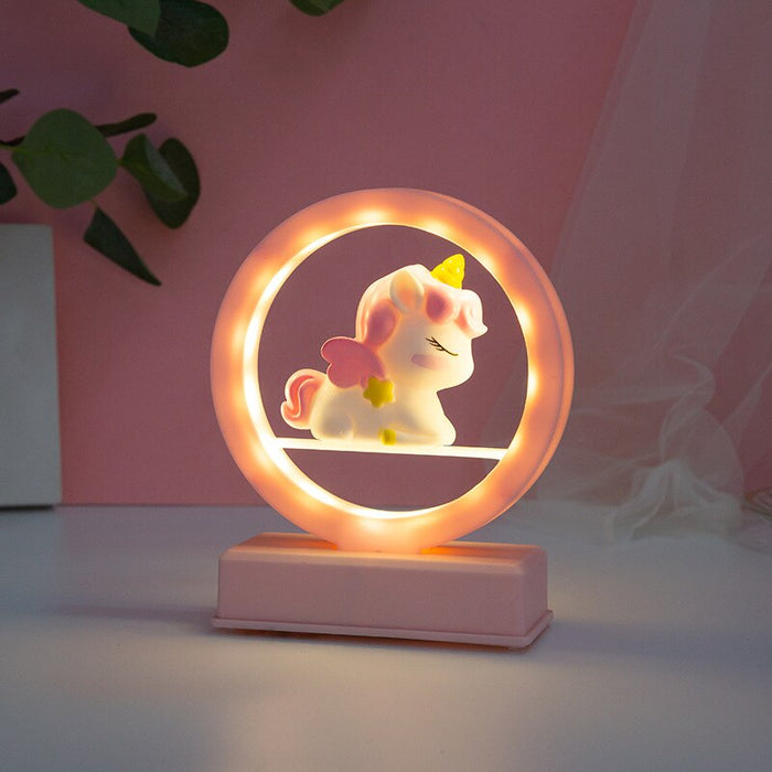 Veilleuse Licorne Enfant LED | Une Décoration Magique ou un Cadeau de 20 cm