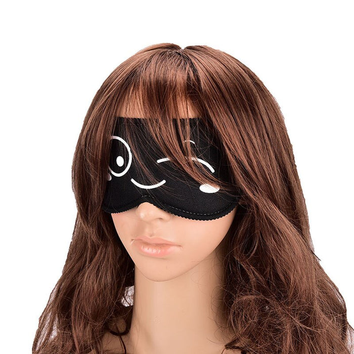 Masque de Sommeil Émotion pour les Yeux - Noir, Bandage d'Ombre pour Dormir