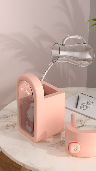 Humidificateur à Brume Fraîche Mignon avec Veilleuse USB - Portable pour Chambre à la Maison - Cadeaux