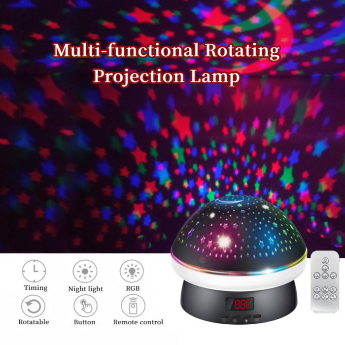 Veilleuse Projection Étoile LED : Créez une ambiance magique avec 16 couleurs éblouissantes