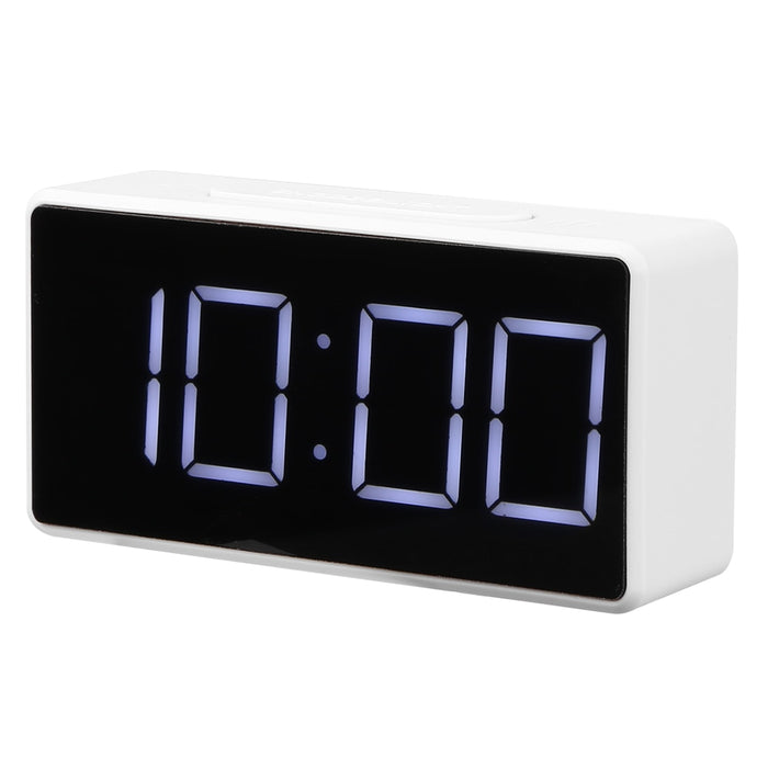 Réveil digital numérique LED USB température heure décoration de bureau 10x5 CM