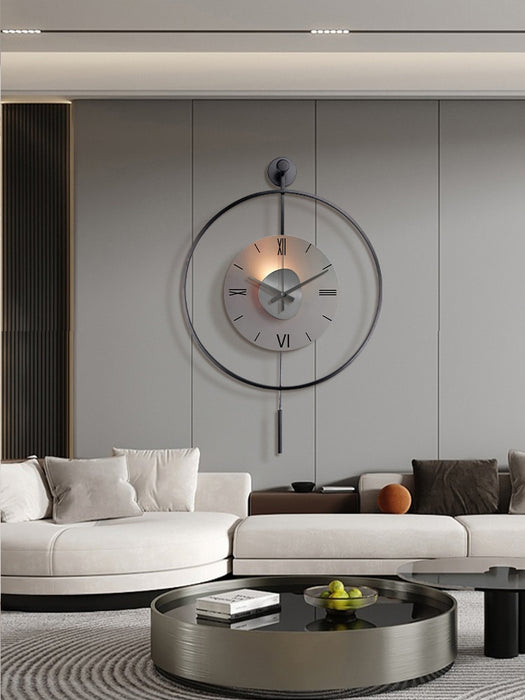 Horloge Murale Luxe Moderne Lumineuse | Ajoutez une Touche d'Élégance à Votre Intérieur !
