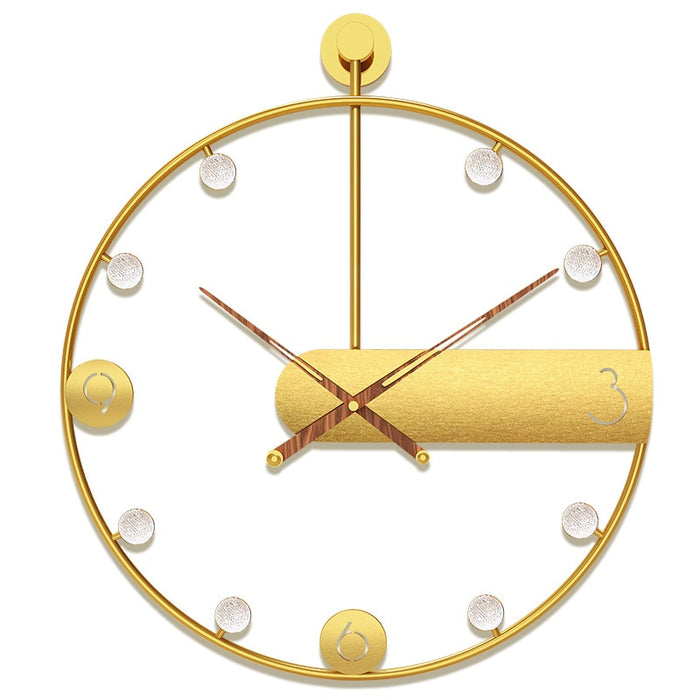 Horloge Murale Luxe Design Lumineux | Ajoutez une Touche d'Élégance à Votre Intérieur !