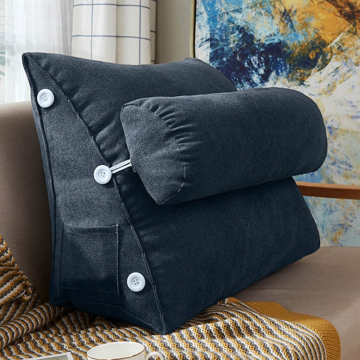 Coussin Lombaire Confortable en Polyester Coton