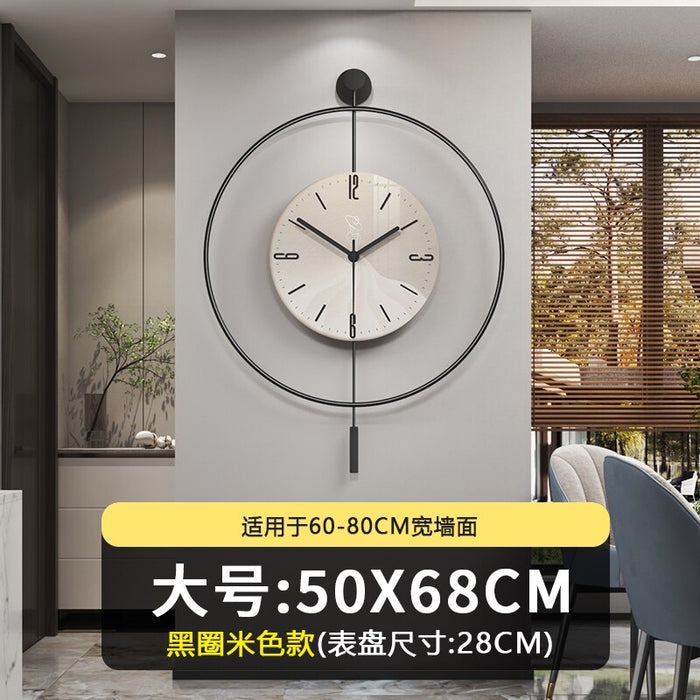 Horloge Murale Luxe Décoration LED | Ajoutez une Touche d'Élégance à Votre Intérieur