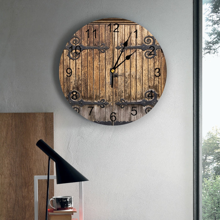 Horloge Murale Bois Décorative | Ajoutez une Touche de Charme à Votre Décoration !