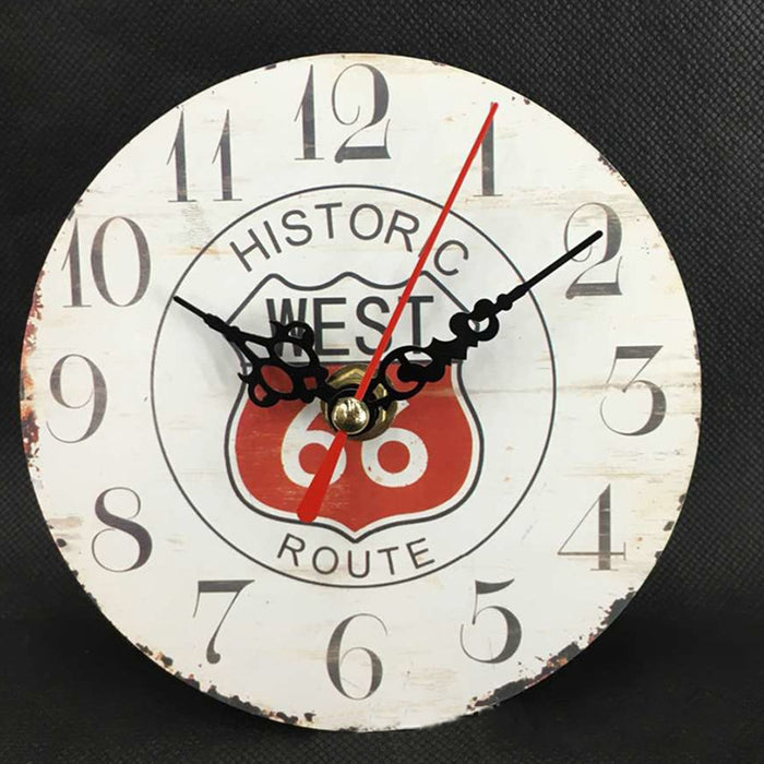 Horloge Murale Vintage Bois | Ajoutez une Touche de Charme Rétro à Votre Décoration !