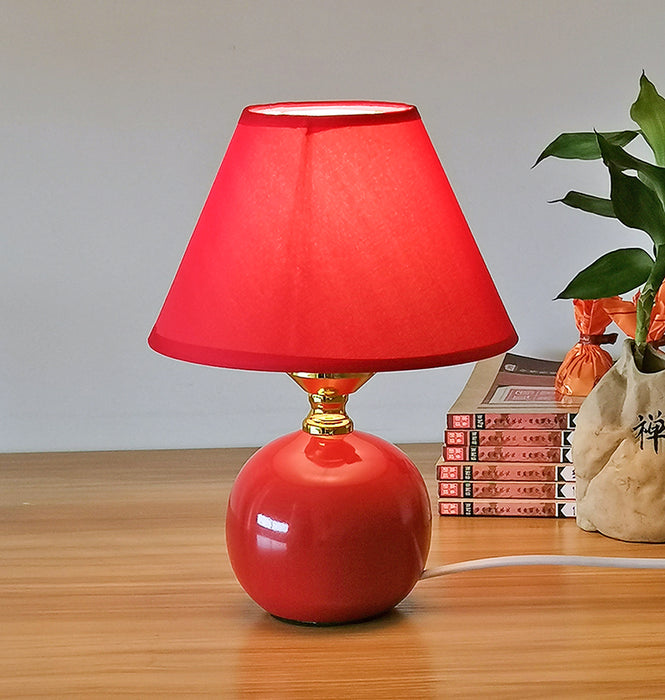 Petite Lampe de Chevet Rouge 8x24 CM | Ajoutez une Touche de Couleur Vive à Votre Espace !