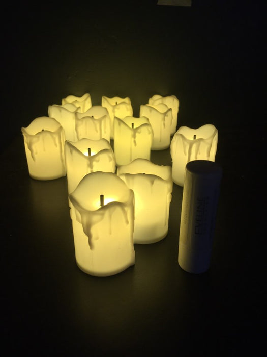 Bougie LED 3.6x5cm - Créez une ambiance lumineuse et sécurisée