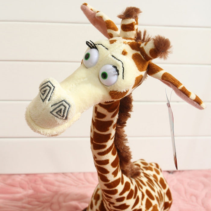 Peluche Girafe Melman - 30 cm - Douceur et Conformité aux Normes CE