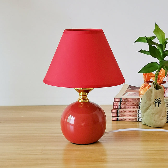 Petite Lampe de Chevet Rouge 8x24 CM | Ajoutez une Touche de Couleur Vive à Votre Espace !