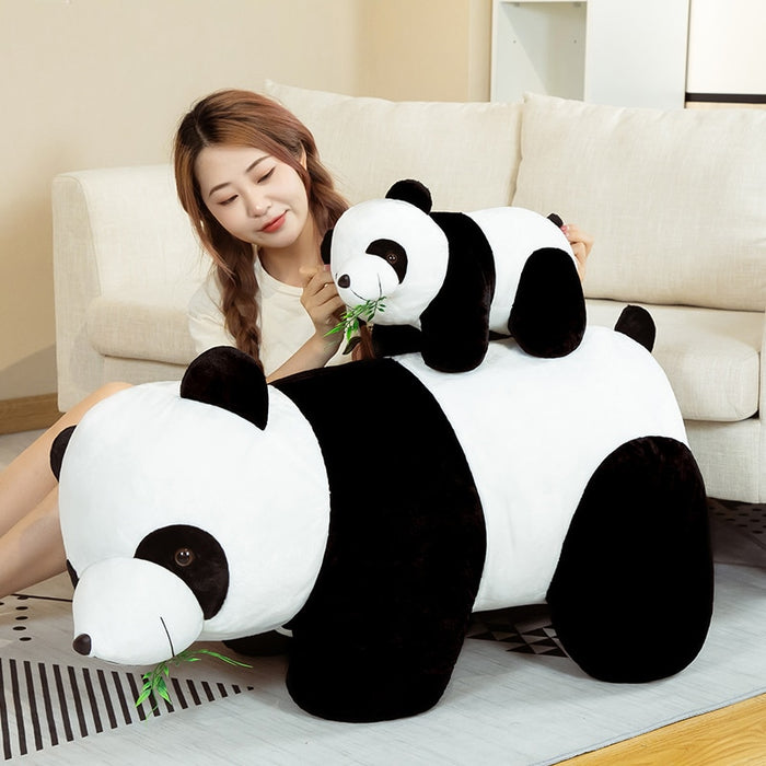 🐼✨ Peluche Panda Grand Kawaii – 30-70 cm | Le Compagnon Adorable et Kawaii pour des Moments de Tendresse | Cadeau Parfait | Certifié CE 🌟