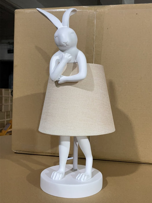 Lampe de Chevet Dorée Lapin : Élégance et Douceur