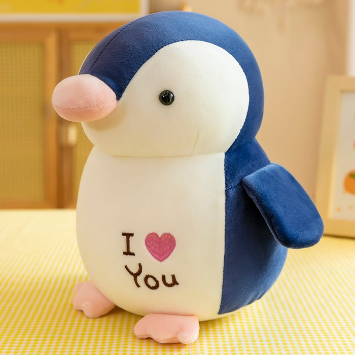 Peluche Pingouin I Love You 25 CM CE