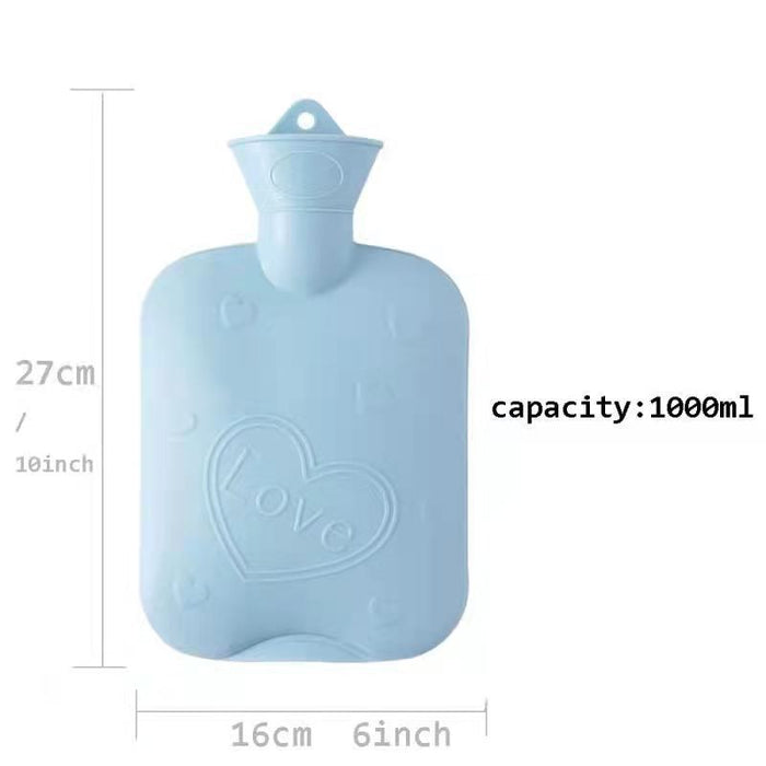 Bouillotte Micro-ondes Peluche Kawaii 1000 ml - Douceur et chaleur réconfortante à grande capacité