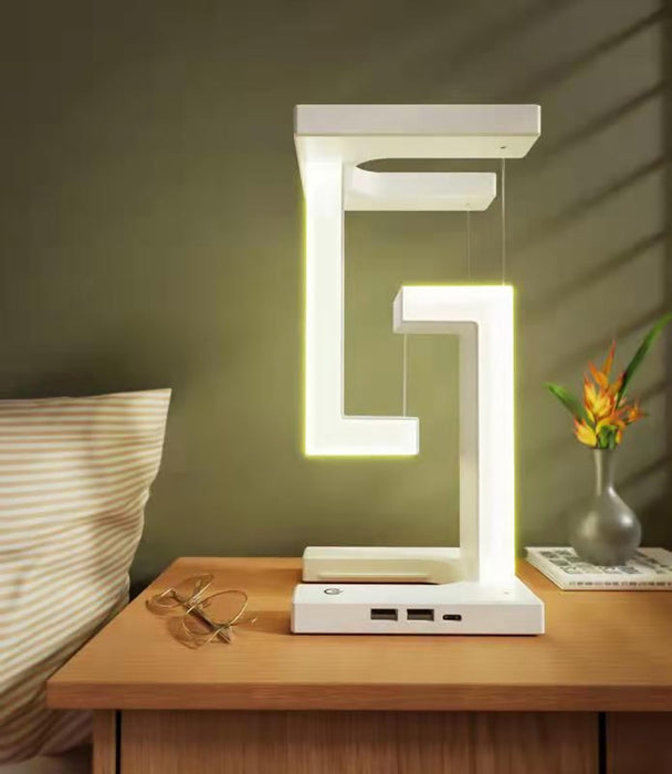 Lampe de Chevet Blanche Design Classe 12x22 CM : Élégance et Raffinement Illuminent Votre Espace de Nuit