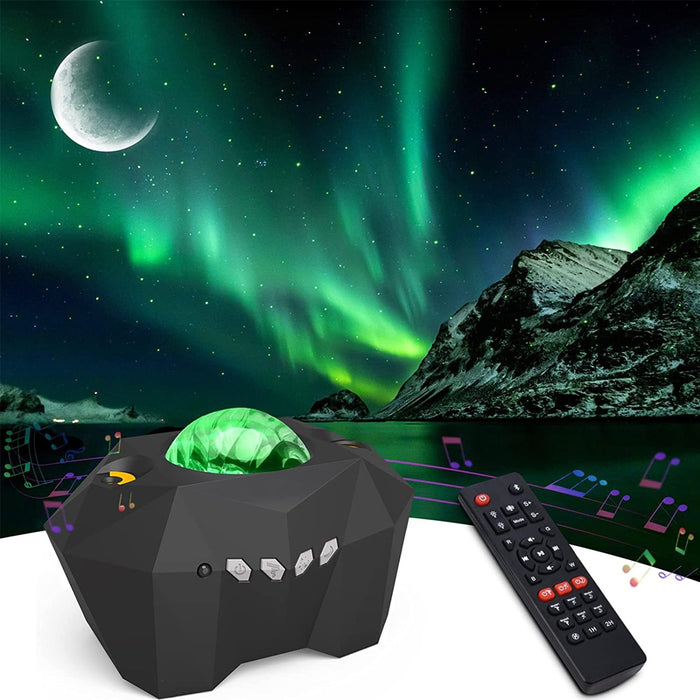 Veilleuse Étoile Galaxie avec Télécommande Bluetooth USB - Une ambiance céleste contrôlée à distance