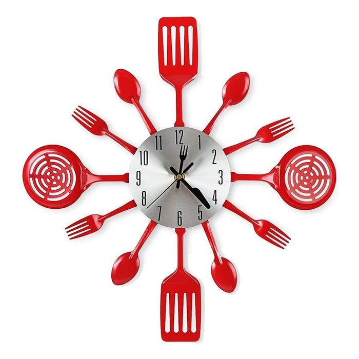 Horloges Murales Cuisine Cuillère Spatule : L'Essence de la Cuisine à Votre Poignet
