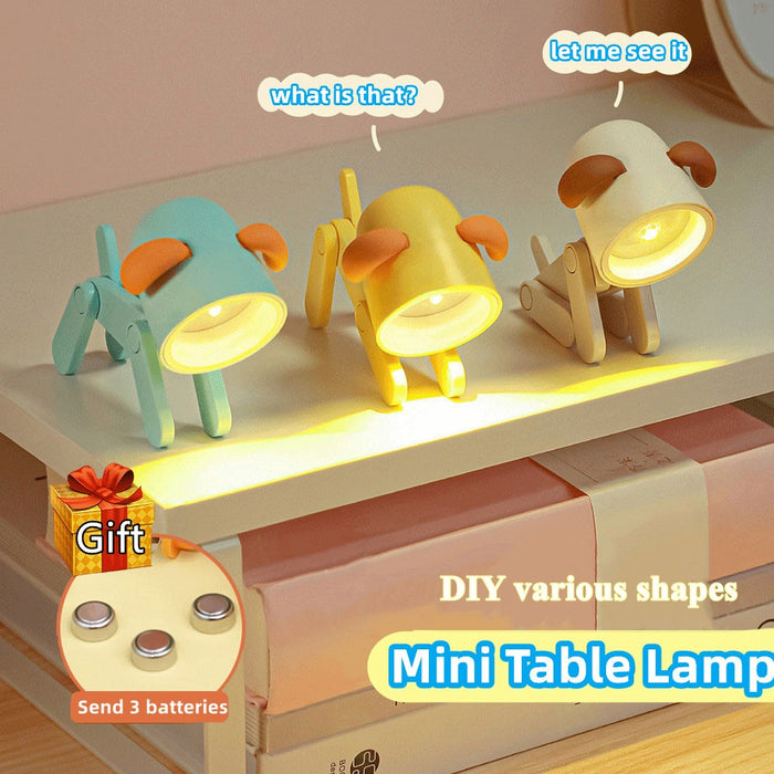 Lampe de Chevet Enfant Chien 35x50 CM - Illuminez la chambre de votre enfant avec une touche ludique et chaleureuse !
