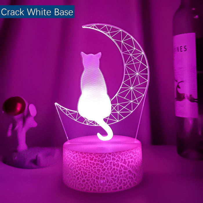 Lampe de Chevet Enfant Chat - Ajoutez une ambiance féline à la chambre de votre enfant !