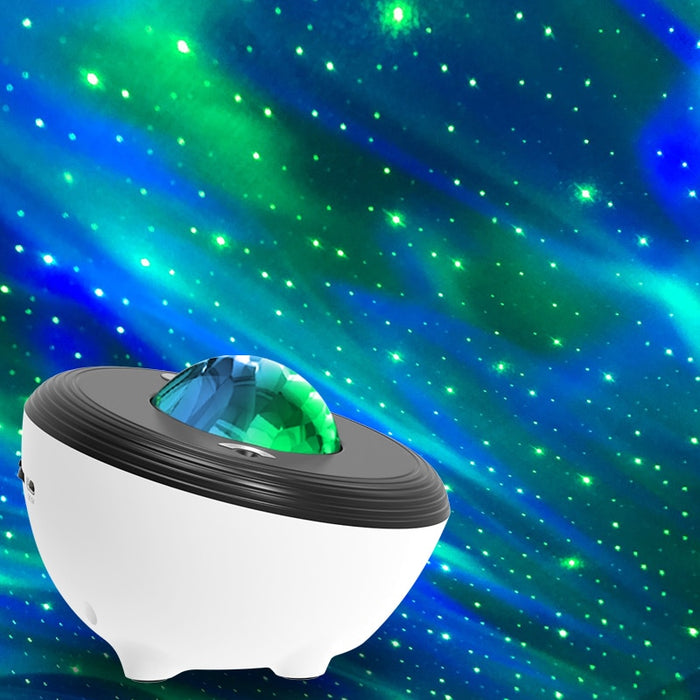 Veilleuse Projecteur Étoile Galaxie avec Bluetooth, LED, Haut-parleur et Bruit Blanc : Créez une ambiance apaisante et immersive