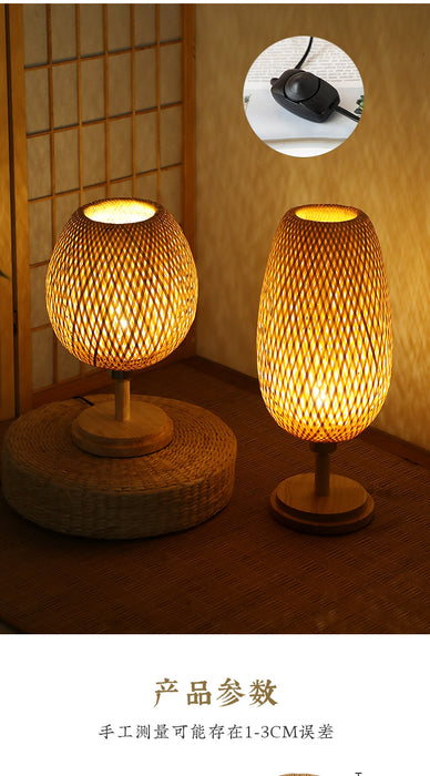 Lampe de Chevet Rotin LED Style Moderne : Une Alliance Parfaite entre Nature et Modernité