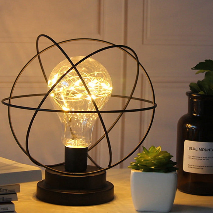 Lampe de Chevet Industrielle Atome : Élégance et Originalité pour Votre Espace de Nuit