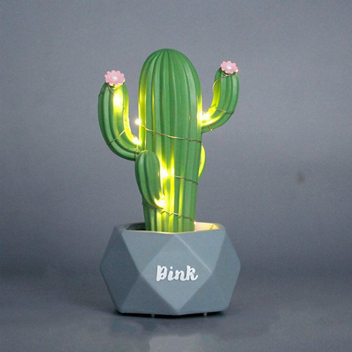 Lampe de Chevet Fille Cactus : Une Lumière Tropicale pour sa Chambre