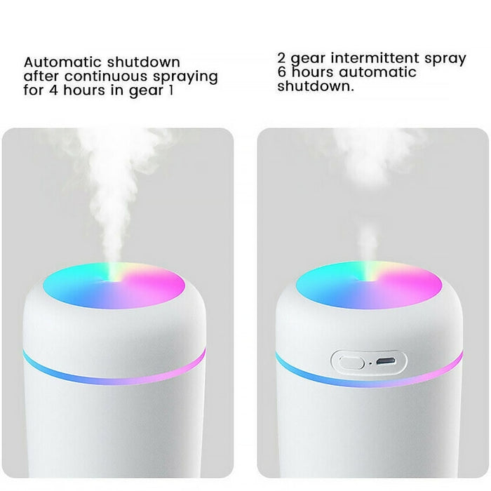 🚗💧 Humidificateur d'Air Portable pour Voiture avec Diffuseur d'Aromathérapie - Confort Respiratoire et Atmosphère Relaxante en Déplacement 🌸🍃