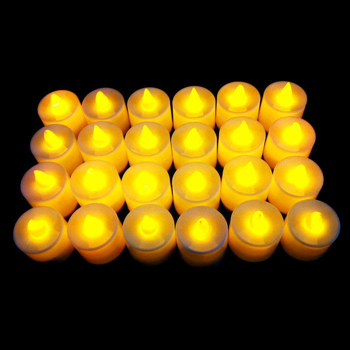 Bougie LED Multicolore 3.5x4.4 Cm - Lot 3/6 - Ajoutez une touche de couleur et de magie à votre espace