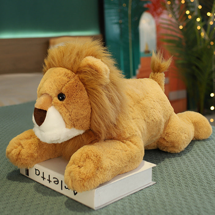 Peluche Lion Adorable - 28-55 cm - Douceur et Conformité aux Normes CE