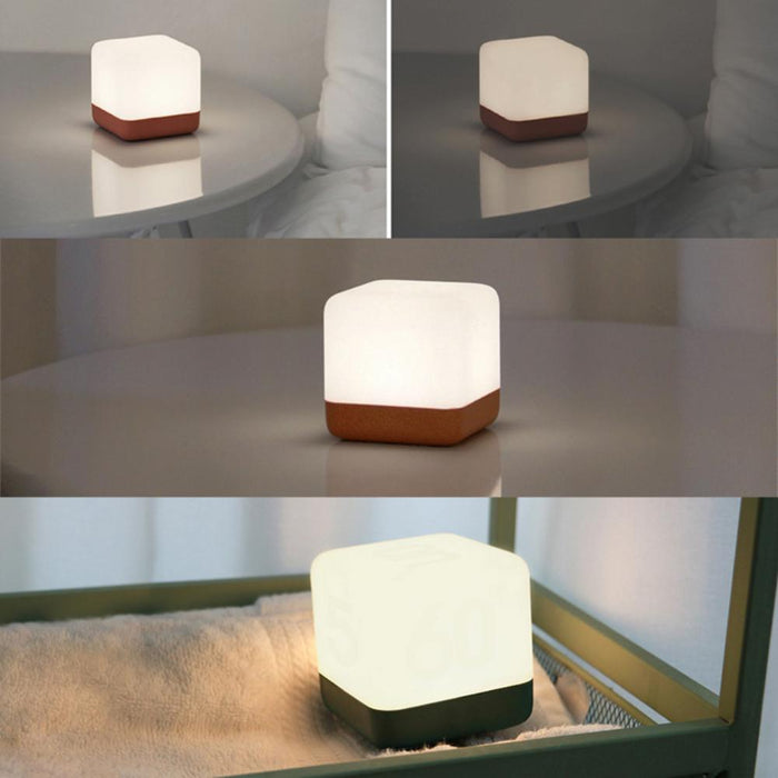 Petite Lampe de Chevet Ambiance LED 13x18 CM | Créez une Atmosphère Relaxante et Personnalisée !