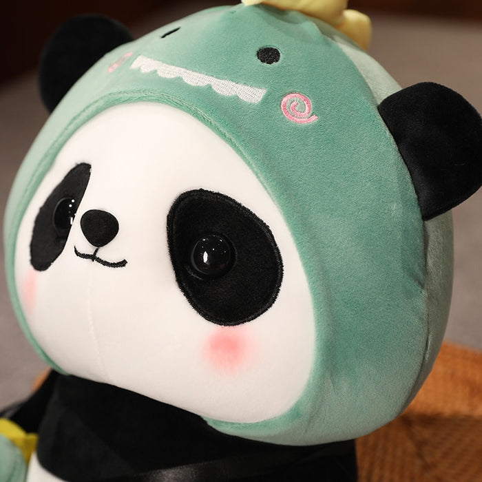 🐼👗 Peluche Panda Mode – 30-40 cm | Le Compagnon Élégant pour les Amoureux de la Mode | Cadeau Parfait | Certifié CE 🌟