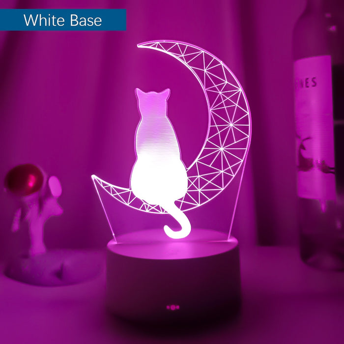 Lampe de Chevet Enfant Chat - Ajoutez une ambiance féline à la chambre de votre enfant !