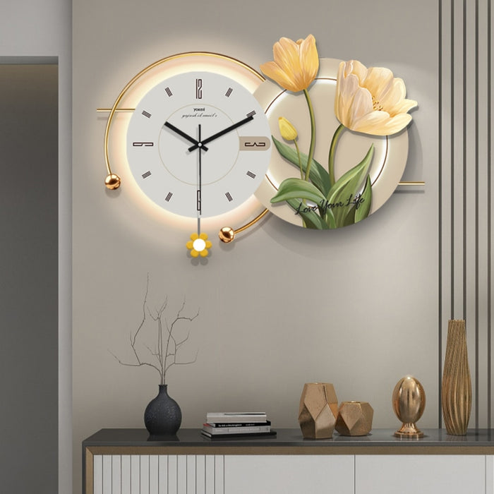 Horloge Murale de Luxe Légère Minimaliste Moderne | Ajoutez une Touche d'Élégance à Votre Intérieur !