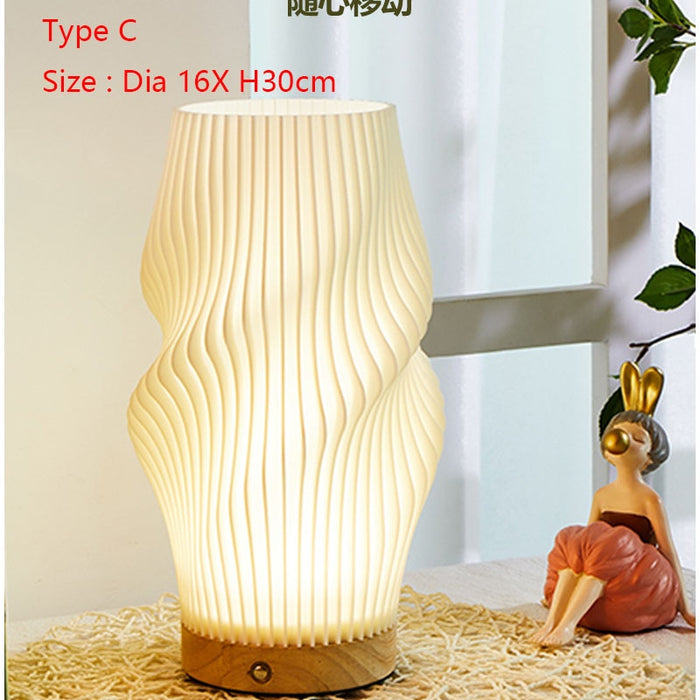 Lampe de Chevet Bois Style Moderne 17x30 CM : Élégance et Fonctionnalité pour votre Espace de Nuit