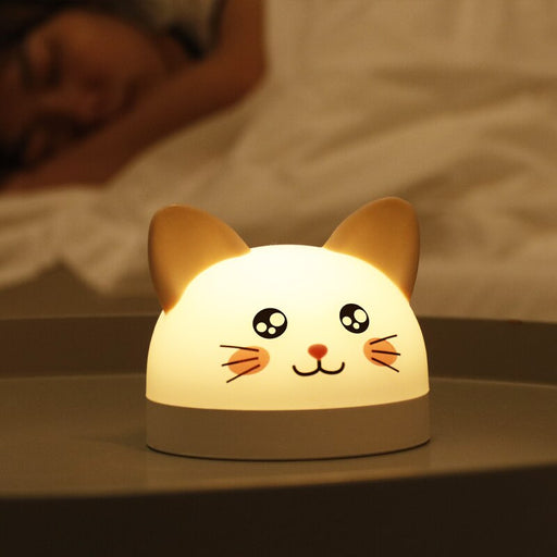 Réveil Veilleuse Chat Adorable